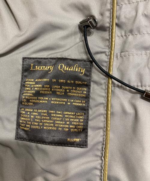 MOORER（ムーレー）MOORER (ムーレー) MANOLO KN MULEナイロンジャケット グレー サイズ:52の古着・服飾アイテム