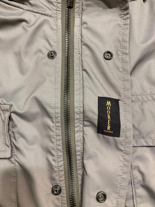 MOORER（ムーレー）MOORER (ムーレー) MANOLO KN MULEナイロンジャケット グレー サイズ:52の古着・服飾アイテム