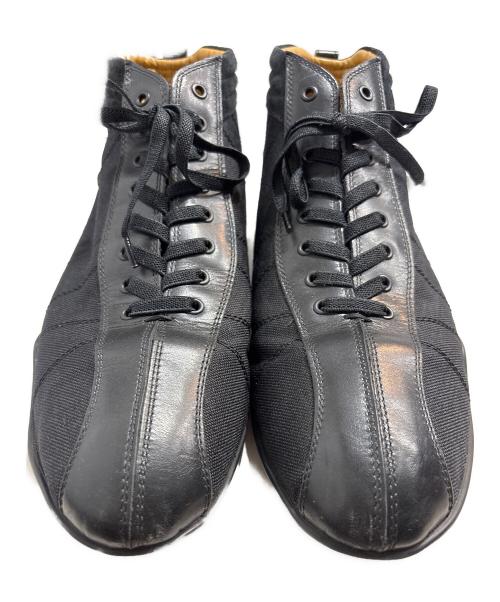 negroni（ネグローニ）negroni (ネグローニ) ハイカットスニーカー ブラック サイズ:44/27の古着・服飾アイテム