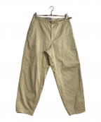 THE NORTHFACE PURPLELABELザ・ノースフェイス パープルレーベル）の古着「Chino Wide Tapered Field Pants」｜ベージュ