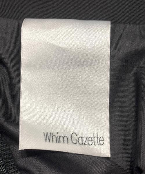 Whim Gazette（ウィムガゼット）Whim Gazette (ウィムガゼット) チュールキリカエスカート ブラック サイズ:38の古着・服飾アイテム