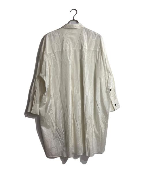 AEWEN MATOPH（イウエン マトフ）AEWEN MATOPH (イウエン マトフ) ブライト ビック レギュラーカラーシャツ ホワイト サイズ:不明の古着・服飾アイテム