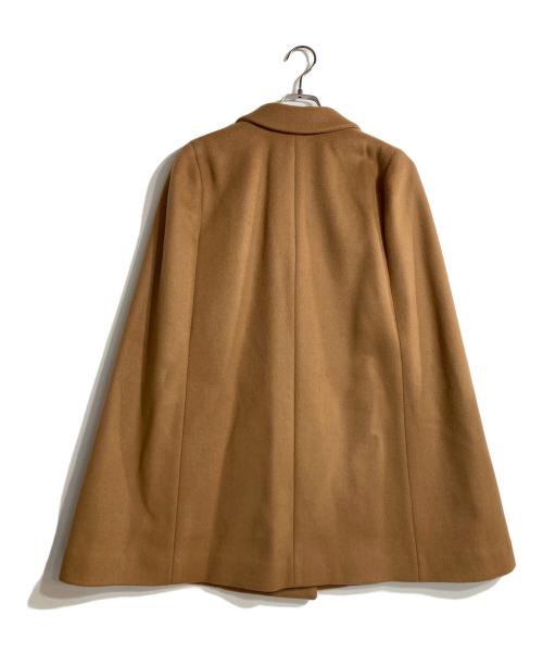 BEIGE（ベイジ）BEIGE (ベイジ) ダブルフェイス ケープポンチョ ベージュ サイズ:不明の古着・服飾アイテム