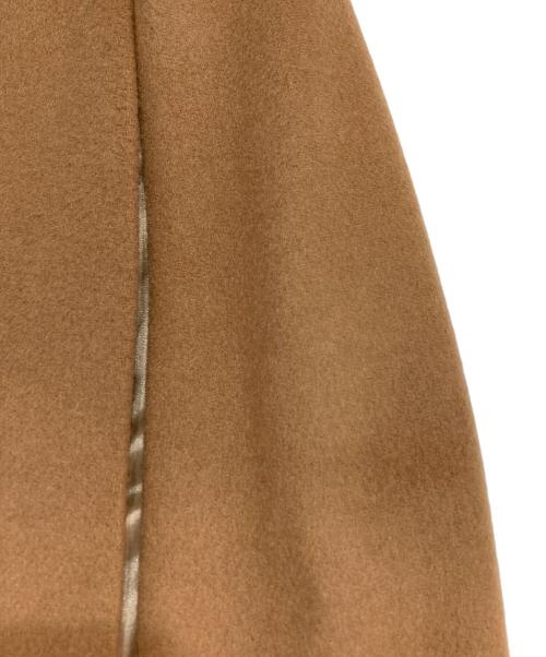 BEIGE（ベイジ）BEIGE (ベイジ) ダブルフェイス ケープポンチョ ベージュ サイズ:不明の古着・服飾アイテム