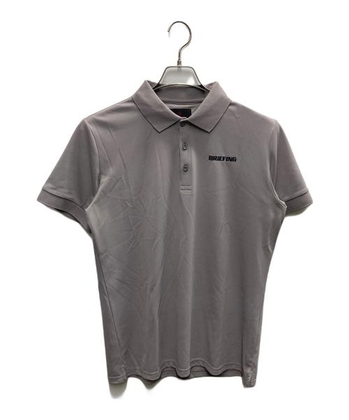 BRIEFING（ブリーフィング）BRIEFING (ブリーフィング) ポロシャツ グレー サイズ:Lの古着・服飾アイテム