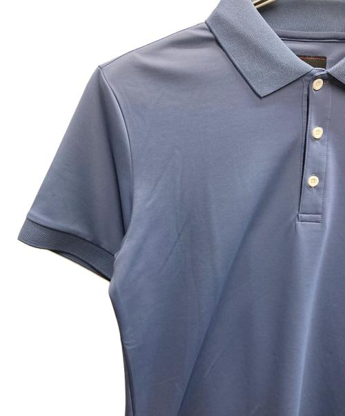 BRIEFING（ブリーフィング）BRIEFING (ブリーフィング) ポロシャツ ブルー サイズ:Lの古着・服飾アイテム