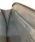 中古・古着 BOTTEGA VENETA (ボッテガベネタ) イントレチャート クラッチバック ネイビー：56000円