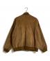 CROFT&BARROW (クロフトアンドバロー) レザーボンバージャケット ブラウン サイズ:M：5000円