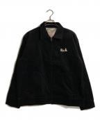 BACKERSバッカーズ）の古着「コーデュロイスイングトップ」｜ブラック