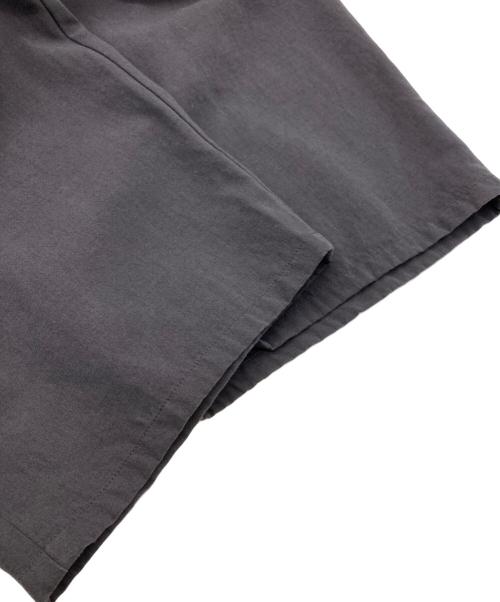 evam eva（エヴァムエヴァ）evam eva (エヴァムエヴァ) Cotton wool wrap easy pants グレー サイズ:1の古着・服飾アイテム