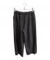 evam eva (エヴァムエヴァ) Cotton wool wrap easy pants グレー サイズ:1：4000円