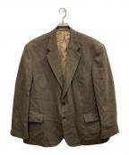 CROFT&BARROWクロフトアンドバロー）の古着「オーバーサイズウールテーラードジャケット」｜ブラウン
