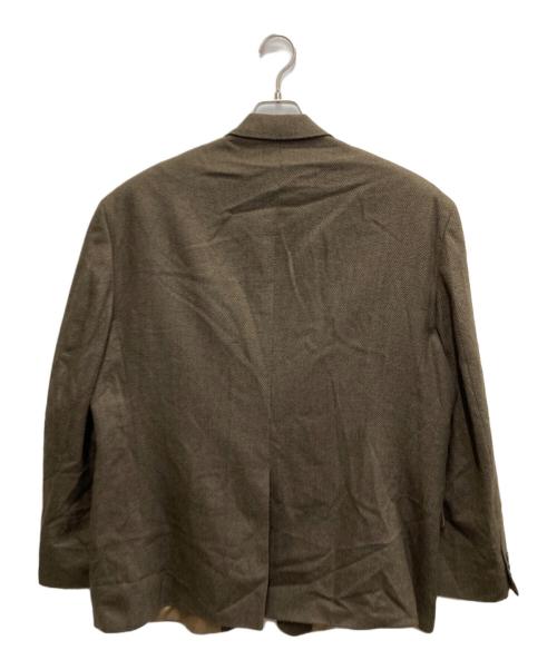 CROFT&BARROW（クロフトアンドバロー）CROFT&BARROW (クロフトアンドバロー) オーバーサイズウールテーラードジャケット ブラウン サイズ:48/Rの古着・服飾アイテム