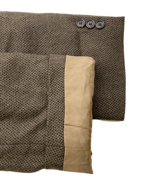 CROFT&BARROW（クロフトアンドバロー）CROFT&BARROW (クロフトアンドバロー) オーバーサイズウールテーラードジャケット ブラウン サイズ:48/Rの古着・服飾アイテム