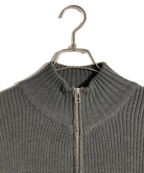 shiun（シウン）shiun (シウン) ドライバーズニット チャコールグレー サイズ:Mの古着・服飾アイテム