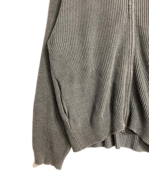 shiun（シウン）shiun (シウン) ドライバーズニット チャコールグレー サイズ:Mの古着・服飾アイテム