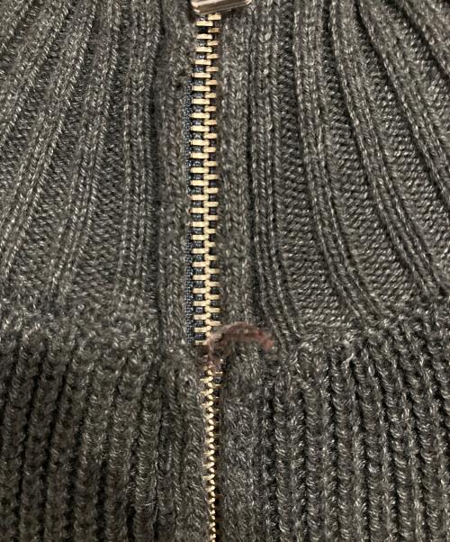 shiun（シウン）shiun (シウン) ドライバーズニット チャコールグレー サイズ:Mの古着・服飾アイテム