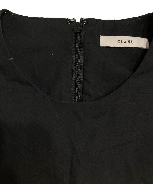 CLANE（クラネ）CLANE (クラネ) スクエアー スリーブ ワンピース ブラック サイズ:1の古着・服飾アイテム