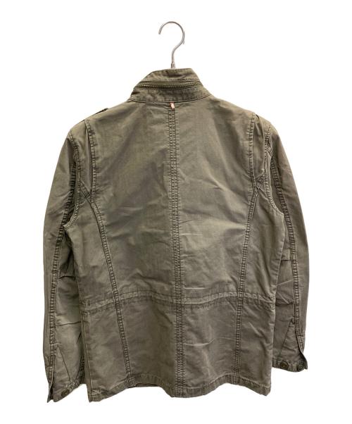pretty green（プリティーグリーン）Pretty Green (プリティーグリーン) ワッペン付ミリタリージャケット カーキ サイズ:Sの古着・服飾アイテム