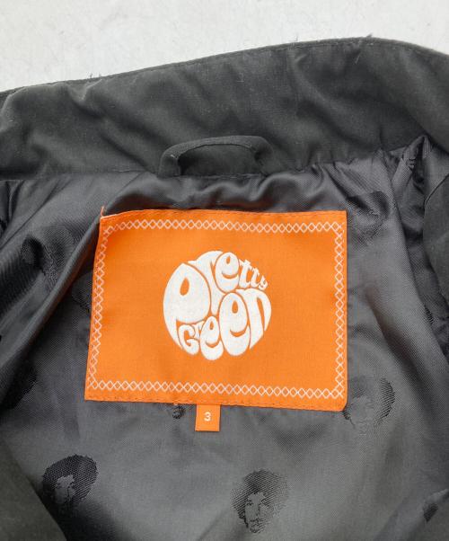 pretty green（プリティーグリーン）pretty green (プリティーグリーン) JIMI HENDRIX (ジミ・ヘンドリックス) 刺繍デザインジャケット ブラック サイズ:3の古着・服飾アイテム