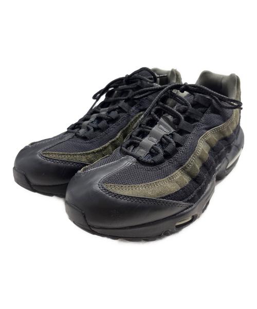NIKE（ナイキ）NIKE (ナイキ) AIR MAX95 HAL ブラック×カーキ サイズ:28cmの古着・服飾アイテム