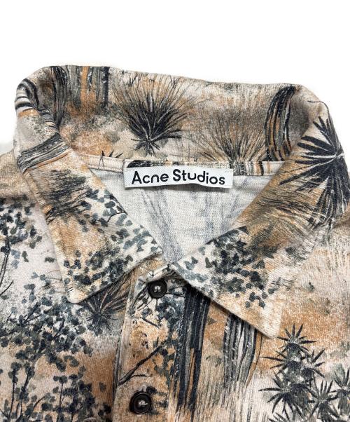 Acne studios（アクネ ストゥディオス）ACNE STUDIOS (アクネ ストゥディオス) DESERT ポロシャツ ベージュ サイズ:Sの古着・服飾アイテム
