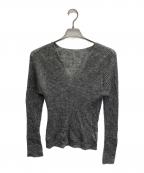 GALLARDA GALANTEガリャルダガランテ）の古着「モヘアキーネックニット」｜グレー