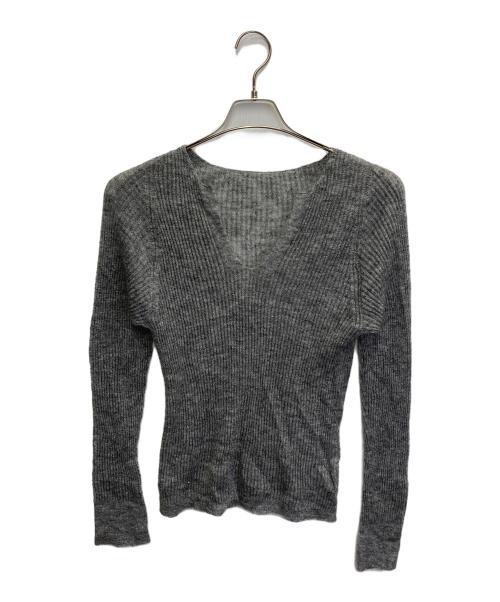 GALLARDA GALANTE（ガリャルダガランテ）GALLARDA GALANTE (ガリャルダガランテ) モヘアキーネックニット グレー サイズ:Freeの古着・服飾アイテム