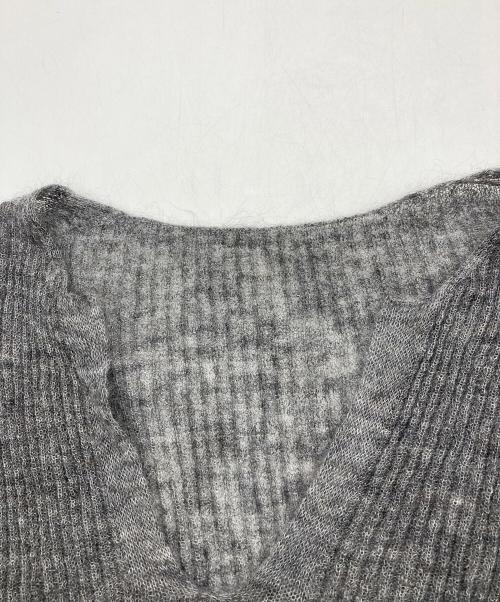 GALLARDA GALANTE（ガリャルダガランテ）GALLARDA GALANTE (ガリャルダガランテ) モヘアキーネックニット グレー サイズ:Freeの古着・服飾アイテム