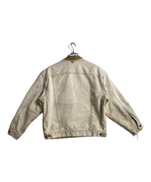 CarHartt（カーハート）CarHartt (カーハート) 裏地ブランケットダック地ワークジャケット ベージュ サイズ:Lの古着・服飾アイテム