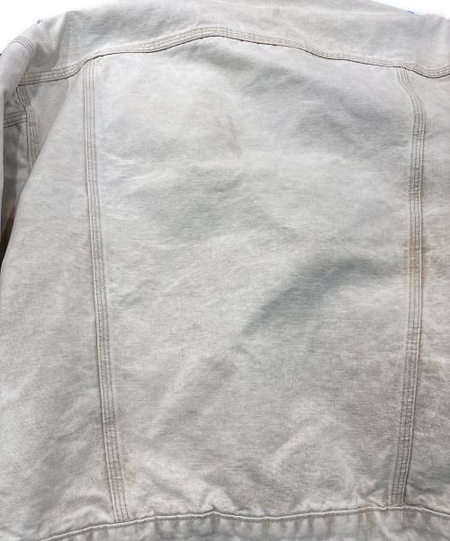 CarHartt（カーハート）CarHartt (カーハート) 裏地ブランケットダック地ワークジャケット ベージュ サイズ:Lの古着・服飾アイテム