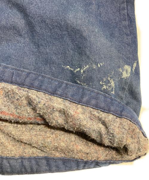 Wrangler（ラングラー）Wrangler (ラングラー) 裏地ブランケットカバーオール インディゴ サイズ:44の古着・服飾アイテム