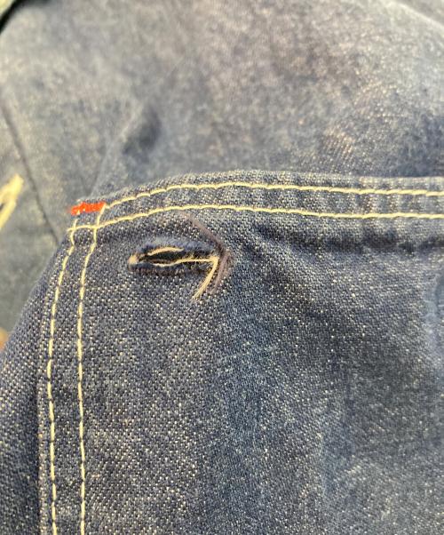 Wrangler（ラングラー）Wrangler (ラングラー) 裏地ブランケットカバーオール インディゴ サイズ:44の古着・服飾アイテム