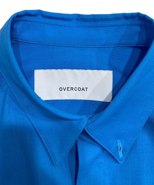 OVERCOAT（オーバーコート）OVERCOAT (オーバーコート) Dropped Shoulder Top with Shirt Collar ブルー サイズ:1の古着・服飾アイテム