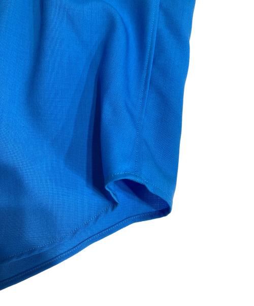 OVERCOAT（オーバーコート）OVERCOAT (オーバーコート) Dropped Shoulder Top with Shirt Collar ブルー サイズ:1の古着・服飾アイテム