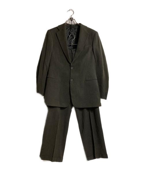 EMPORIO ARMANI（エンポリオアルマーニ）EMPORIO ARMANI (エンポリオアルマーニ) セットアップスーツ ブラウン サイズ:48の古着・服飾アイテム