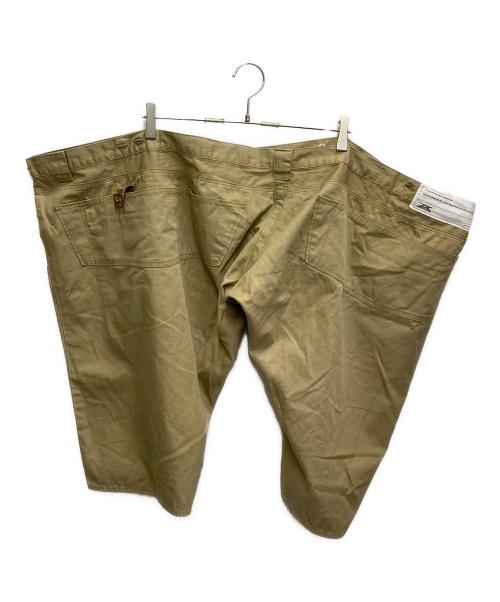 ANREALAGE（アンリアレイジ）ANREALAGE (アンリアレイジ) 変形ワイドハーフパンツ ブラウン サイズ:SIZE0の古着・服飾アイテム