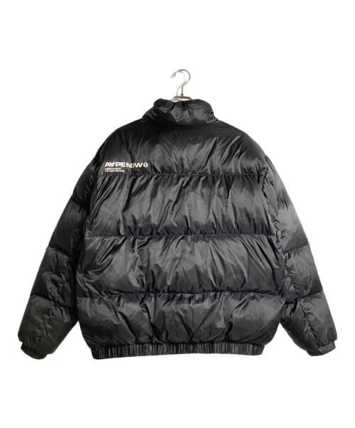 A BATHING APE/AAPE NOW（アベイシングエイプ エーエイプ）A BATHING APE/AAPE NOW (アベイシングエイプ エーエイプ) ダウンジャケット ブラック サイズ:XLの古着・服飾アイテム