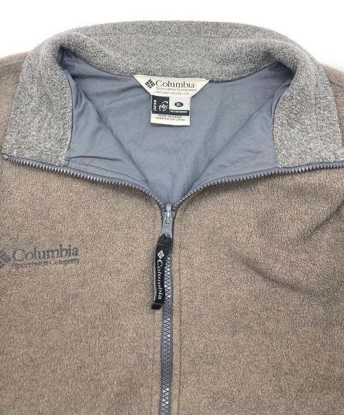 Columbia（コロンビア）Columbia (コロンビア) フリースジャケット ブラウン サイズ:XLの古着・服飾アイテム