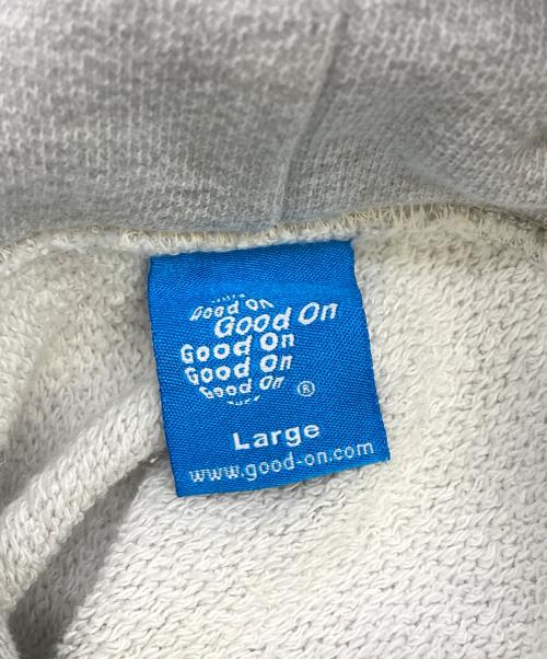 good on（グッドオン）good on (グッドオン) 3Dパターンパーカー グレー サイズ:Lの古着・服飾アイテム