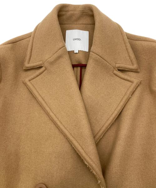 UN3D.（アンスリード）UN3D. (アンスリード) バックオリガミコート ベージュ サイズ:Fの古着・服飾アイテム