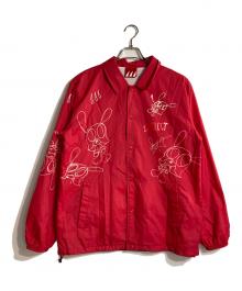 SKOLOCT（スコロクト）の古着「コーチジャケット」｜レッド