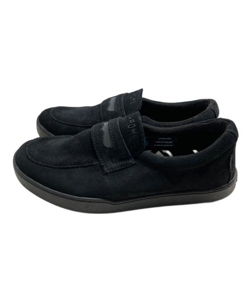 CHROME（クローム）CHROME (クローム) スリッポン ブラック サイズ:8.5の古着・服飾アイテム