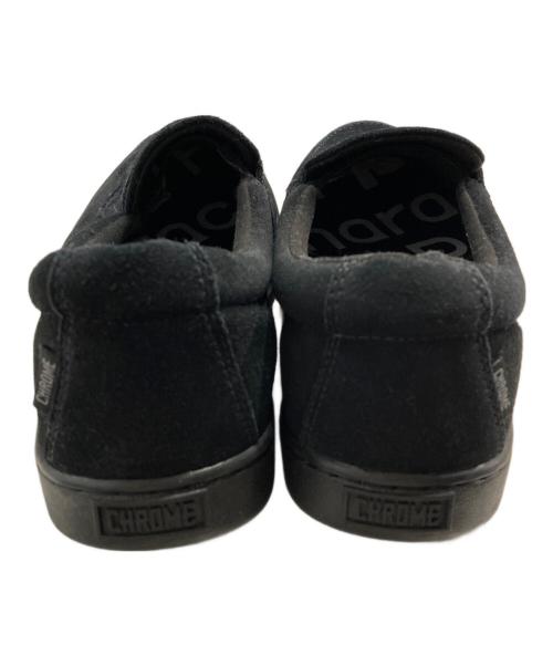 CHROME（クローム）CHROME (クローム) スリッポン ブラック サイズ:8.5の古着・服飾アイテム