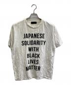 HUMAN MADEヒューマンメイド）の古着「プリントTシャツ」｜ホワイト