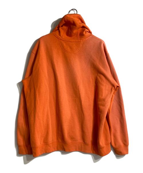CarHartt（カーハート）CarHartt (カーハート) 袖プリントパーカー オレンジ サイズ:XLの古着・服飾アイテム