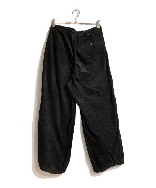 New Era（ニューエラ）New Era (ニューエラ) オーバーサイズド コーデュロイ イージーパンツ ブラック サイズ:Mの古着・服飾アイテム