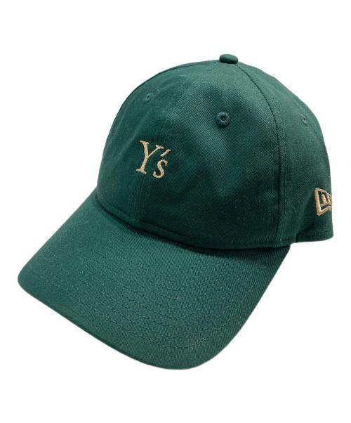 New Era（ニューエラ）New Era (ニューエラ) YOHJI YAMAMOTO (ヨウジヤマモト) 9THIRTY Y's LOGO CAP グリーンの古着・服飾アイテム
