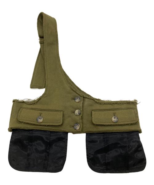 Ameri（アメリ）AMERI (アメリ) ワンショルダーシアースカート グリーン サイズ:Sの古着・服飾アイテム