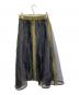 中古・古着 AMERI (アメリ) ワンショルダーシアースカート グリーン サイズ:S：4000円